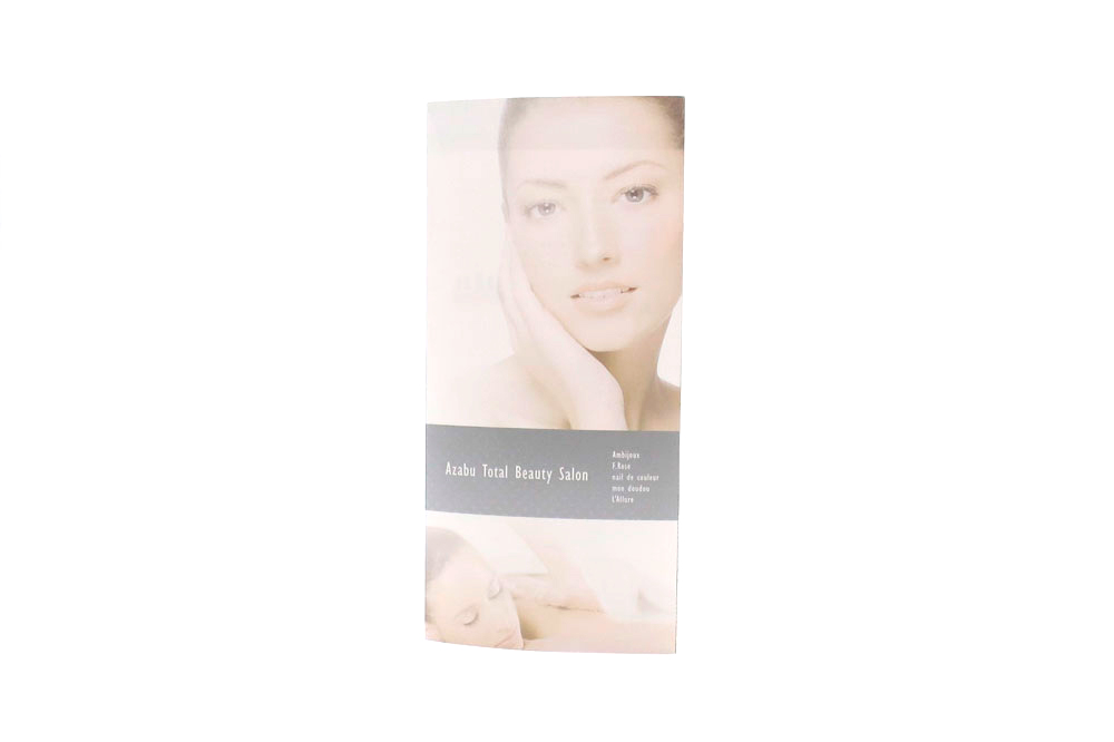 Azabu Total Beauty Salon Leaflet